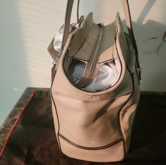 Coach Tan and Brown Tote Bag - Picture 8 of 15